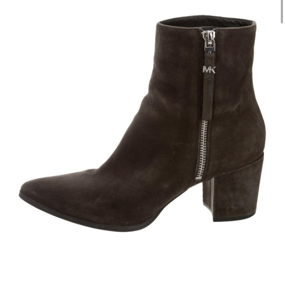 Michael Kors Suede Ankle Boots